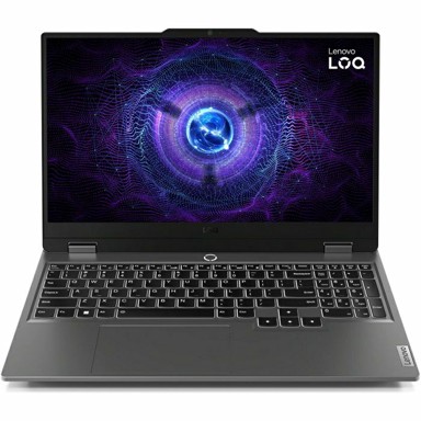 LENOVO Laptop LOQ 83GS003HSC / Core i5 12450HX, 16GB, 512GB SSD, NVIDIA GeForce RTX 2050, 15.6" FHD 144Hz IPS, bez OS, sivi